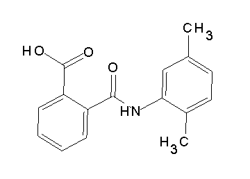 2-{[(2,5-dimethylphenyl)amino]carbonyl}benzoic acid