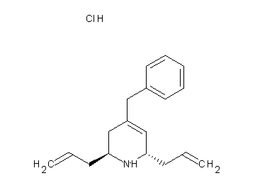 2,6-diallyl-4-benzyl-1,2,3,6-tetrahydropyridine hydrochloride