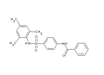 N-{4-[(mesitylamino)sulfonyl]phenyl}benzamide