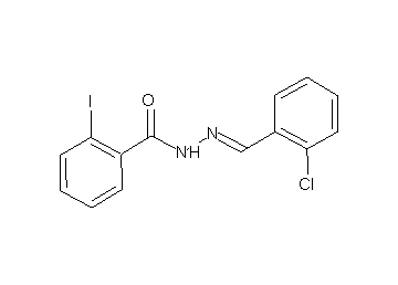 N'-(2-chlorobenzylidene)-2-iodobenzohydrazide