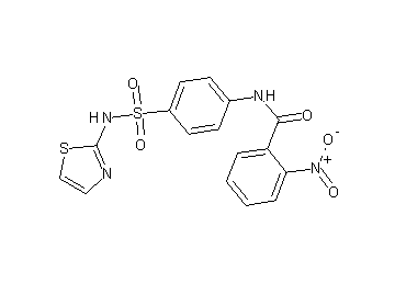 2-nitro-N-{4-[(1,3-thiazol-2-ylamino)sulfonyl]phenyl}benzamide