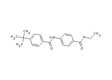 ethyl 4-[(4-tert-butylbenzoyl)amino]benzoate