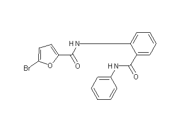 N-[2-(anilinocarbonyl)phenyl]-5-bromo-2-furamide