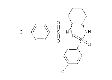 N,N'-1,2-cyclohexanediylbis(4-chlorobenzenesulfonamide)
