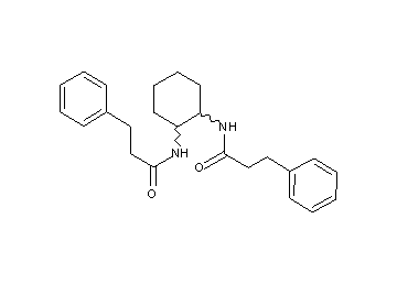 N,N'-1,2-cyclohexanediylbis(3-phenylpropanamide)