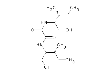 N,N'-bis[1-(hydroxymethyl)-2-methylbutyl]ethanediamide