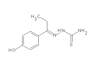 1-(4-hydroxyphenyl)-1-propanone thiosemicarbazone - Click Image to Close