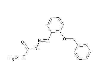 methyl 2-[2-(benzyloxy)benzylidene]hydrazinecarboxylate