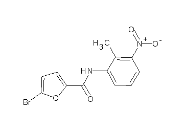 5-bromo-N-(2-methyl-3-nitrophenyl)-2-furamide