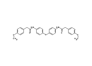N,N'-[oxybis(4,1-phenylene)]bis[2-(4-methoxyphenyl)acetamide]