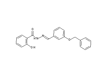 N'-[3-(benzyloxy)benzylidene]-2-hydroxybenzohydrazide