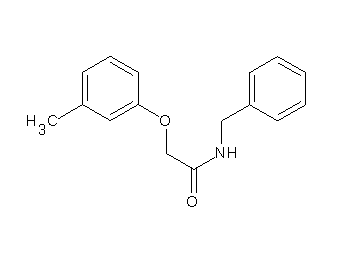 N-benzyl-2-(3-methylphenoxy)acetamide