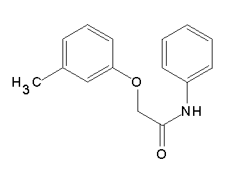 2-(3-methylphenoxy)-N-phenylacetamide