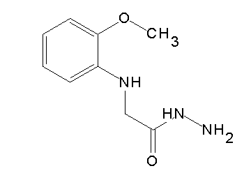 2-[(2-methoxyphenyl)amino]acetohydrazide (non-preferred name)