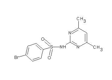 4-bromo-N-(4,6-dimethyl-2-pyrimidinyl)benzenesulfonamide