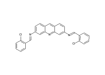 N,N'-bis(2-chlorobenzylidene)-3,6-acridinediamine