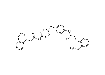 N,N'-[oxybis(4,1-phenylene)]bis[2-(2-methoxyphenoxy)acetamide]