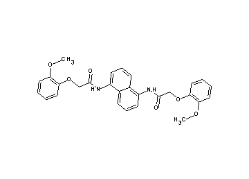 N,N'-1,5-naphthalenediylbis[2-(2-methoxyphenoxy)acetamide]