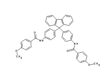 N,N'-[9H-fluorene-9,9-diylbis(4,1-phenylene)]bis(4-methoxybenzamide)