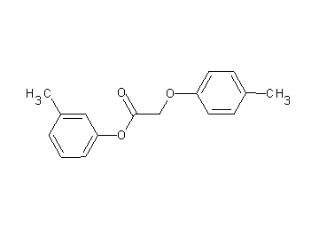 3-methylphenyl (4-methylphenoxy)acetate