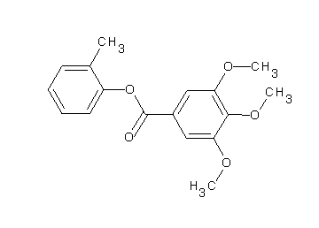 2-methylphenyl 3,4,5-trimethoxybenzoate