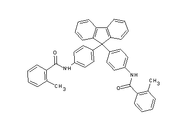 N,N'-[9H-fluorene-9,9-diylbis(4,1-phenylene)]bis(2-methylbenzamide)