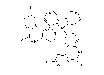 N,N'-[9H-fluorene-9,9-diylbis(4,1-phenylene)]bis(4-fluorobenzamide)