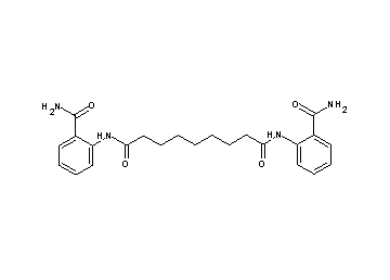 N,N'-bis[2-(aminocarbonyl)phenyl]nonanediamide