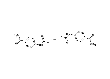 N,N'-bis(4-acetylphenyl)hexanediamide