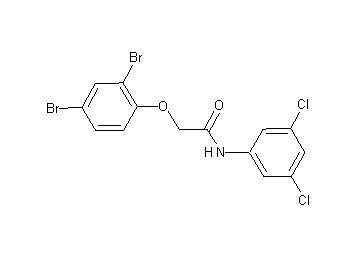 2-(2,4-dibromophenoxy)-N-(3,5-dichlorophenyl)acetamide