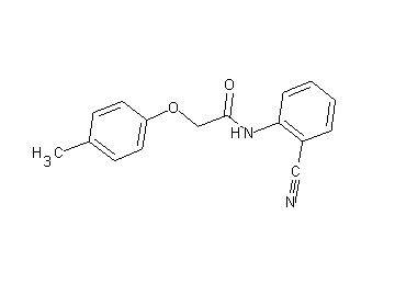 N-(2-cyanophenyl)-2-(4-methylphenoxy)acetamide