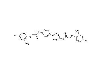 N,N'-4,4'-biphenyldiylbis[2-(4-chloro-2-methylphenoxy)acetamide]