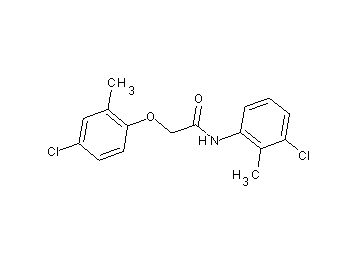 2-(4-chloro-2-methylphenoxy)-N-(3-chloro-2-methylphenyl)acetamide - Click Image to Close