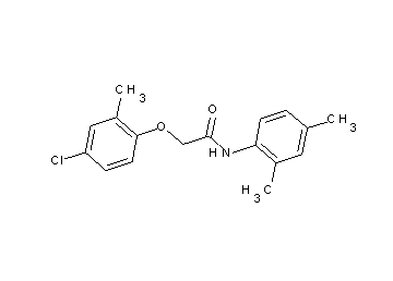 2-(4-chloro-2-methylphenoxy)-N-(2,4-dimethylphenyl)acetamide