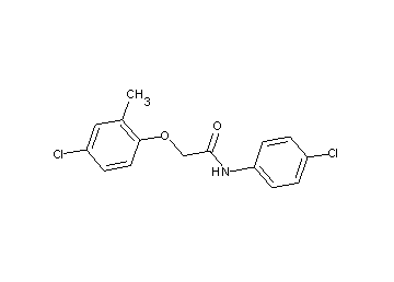 2-(4-chloro-2-methylphenoxy)-N-(4-chlorophenyl)acetamide - Click Image to Close
