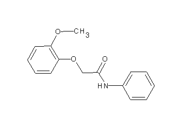 2-(2-methoxyphenoxy)-N-phenylacetamide