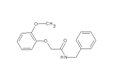 N-benzyl-2-(2-methoxyphenoxy)acetamide