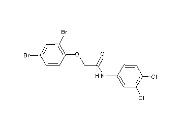 2-(2,4-dibromophenoxy)-N-(3,4-dichlorophenyl)acetamide