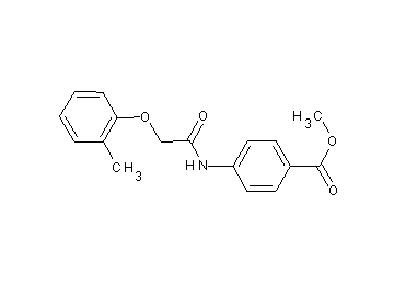methyl 4-{[(2-methylphenoxy)acetyl]amino}benzoate
