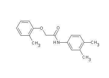 N-(3,4-dimethylphenyl)-2-(2-methylphenoxy)acetamide - Click Image to Close
