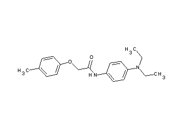N-[4-(diethylamino)phenyl]-2-(4-methylphenoxy)acetamide
