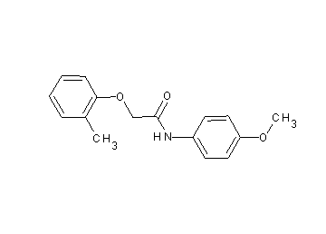 N-(4-methoxyphenyl)-2-(2-methylphenoxy)acetamide