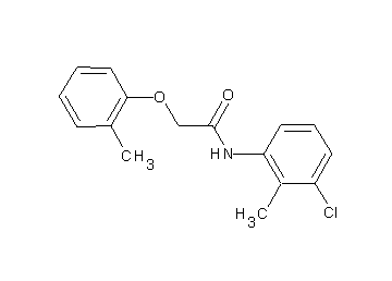 N-(3-chloro-2-methylphenyl)-2-(2-methylphenoxy)acetamide