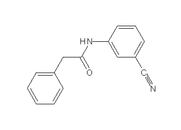 N-(3-cyanophenyl)-2-phenylacetamide