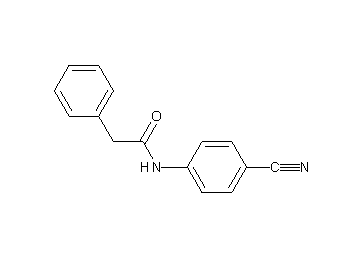 N-(4-cyanophenyl)-2-phenylacetamide
