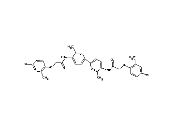 N,N'-(3,3'-dimethyl-4,4'-biphenyldiyl)bis[2-(4-chloro-2-methylphenoxy)acetamide]