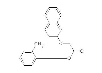 2-methylphenyl (2-naphthyloxy)acetate