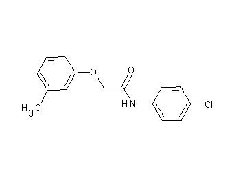 N-(4-chlorophenyl)-2-(3-methylphenoxy)acetamide