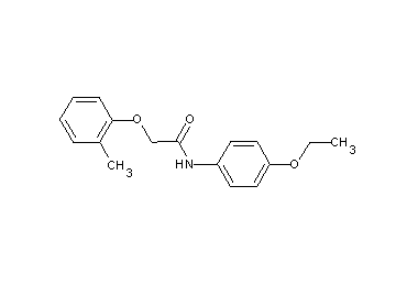 N-(4-ethoxyphenyl)-2-(2-methylphenoxy)acetamide
