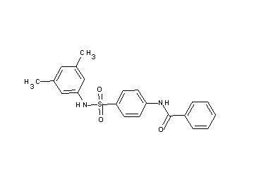 N-(4-{[(3,5-dimethylphenyl)amino]sulfonyl}phenyl)benzamide